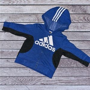 Baby Boy’s Adidas Zip Up Hoodie